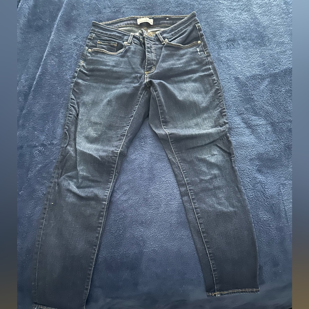 Ann Taylor loft curvy skinny jeans